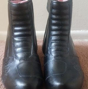 Women's motorcycle boot size 10